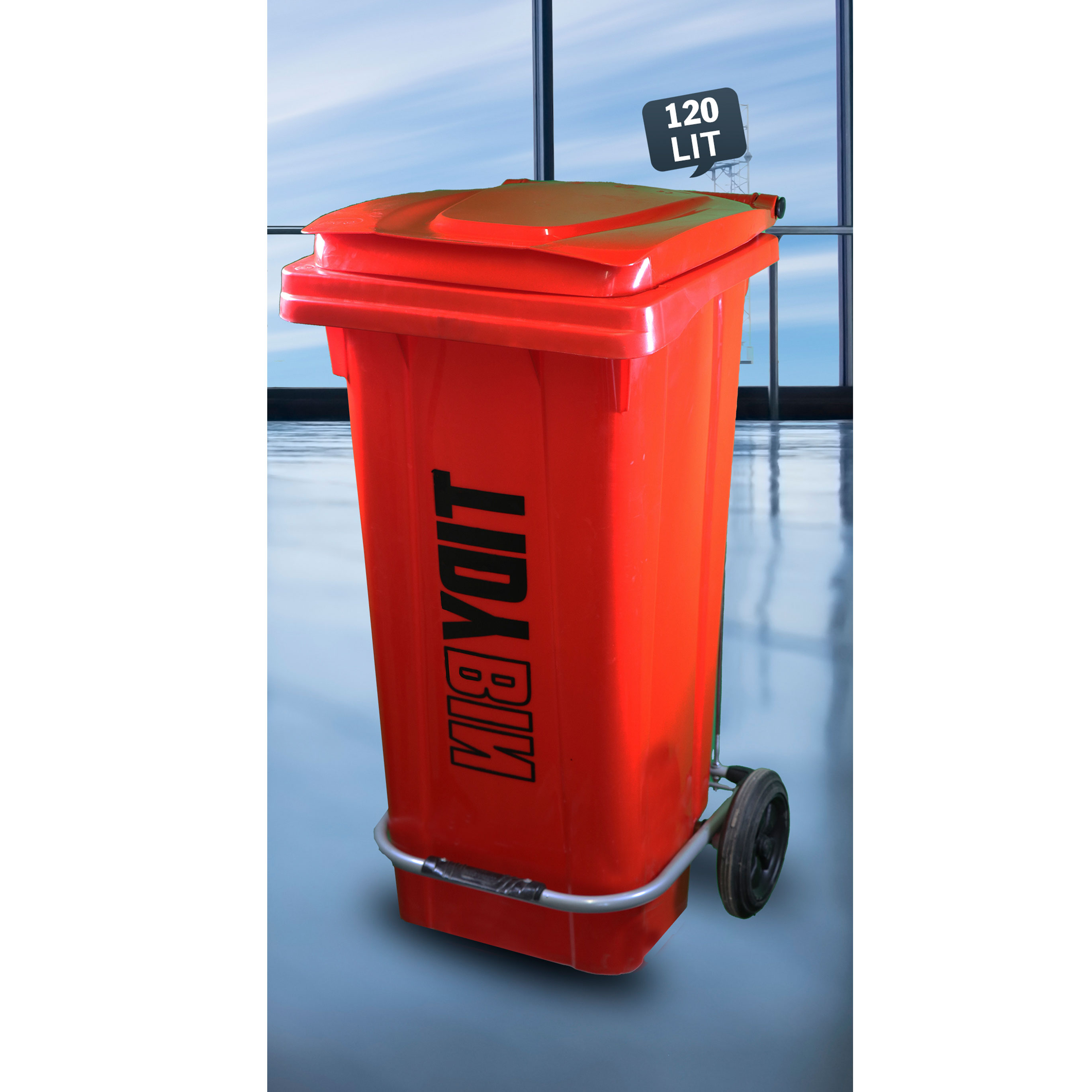 مخزن120لیتر پدالدار TIDY BIN